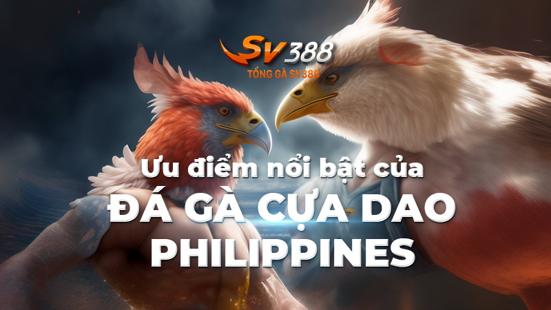 Đặc điểm của đá gà cựa dao Philippines