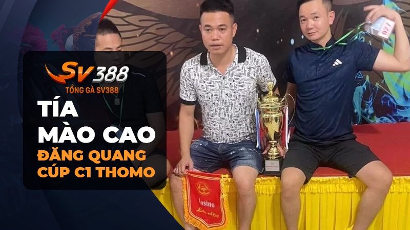 Tía Mào Cao đăng quang siêu cúp C1 Thomo